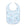 HAMPTONS BLUE BABY BIB ROUND
