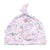 Joy Street Kids Hamptons print baby hat, pink