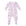 Joy Street Kids Hamptons Zip Baby onesie, pink