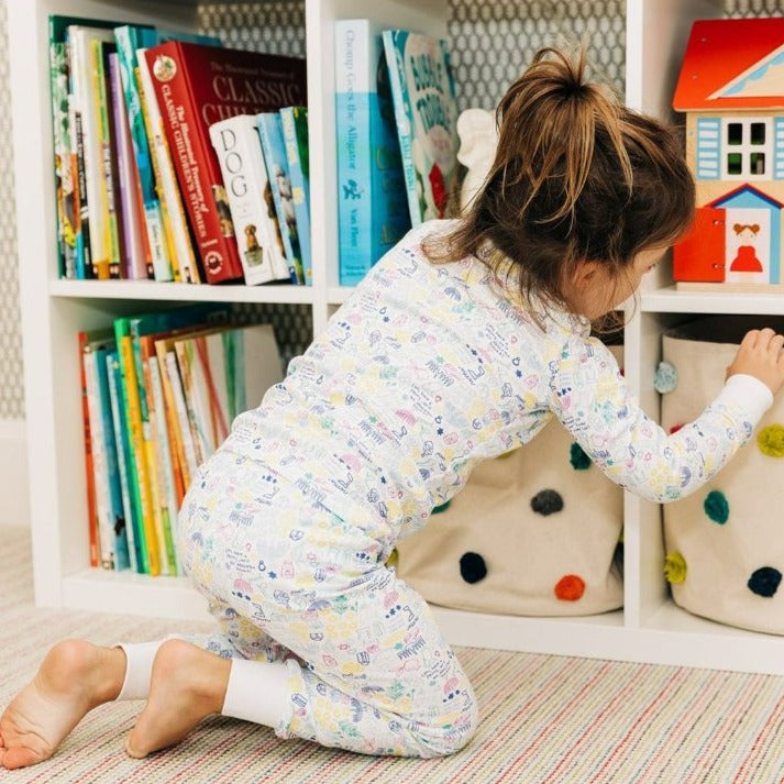 Joy Street Kids Hanukkah Print pajamas