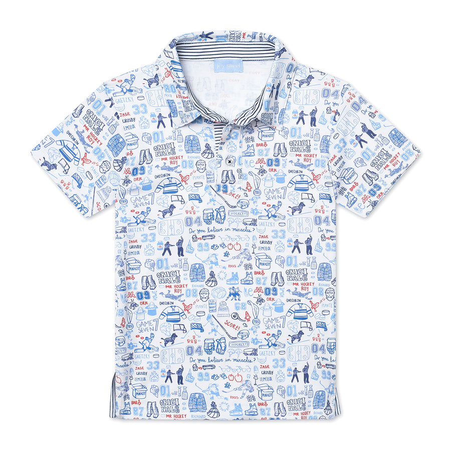 Hockey Boy's Polo Shirt