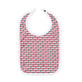 Heart Christmas Stripe Bib