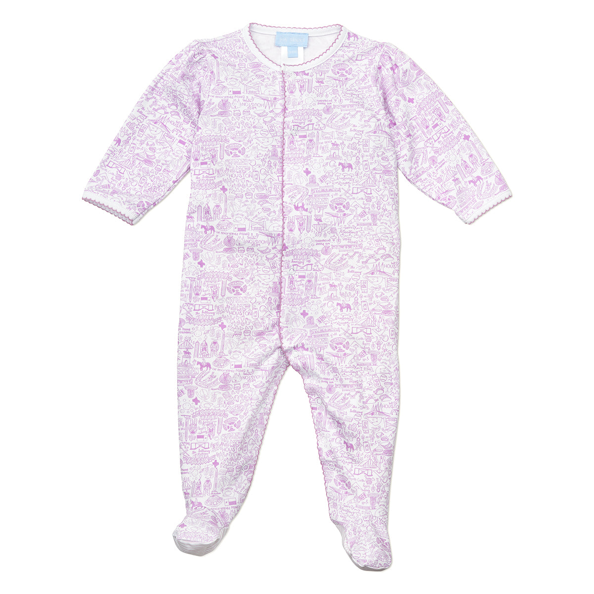 Houston Baby Girls Snap Onesie Joy Street