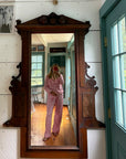 Shell Paisley Women’s Long Pajama Set