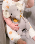 Mon Ami Ozzy Elephant Muslin Knotted Soft Doll