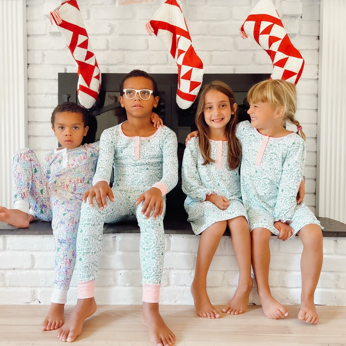 Joy Street Kids North Pole Chirstmas Kids Pajamas