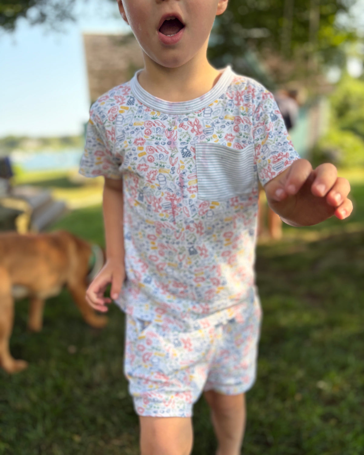 Lobster Bake Kids Camp Set