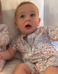 USA Boys Shortie Romper