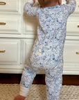 tennis zip baby onesie