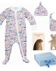 Jackson Hole Baby bundle with bib hat book and bear