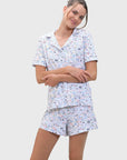 Nantucket Women's Pajama Set model photo