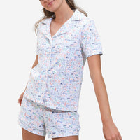 Jersey Shore Women's Pajama Set Model