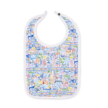 Joy Street Cape Cod Round Bib, Multi