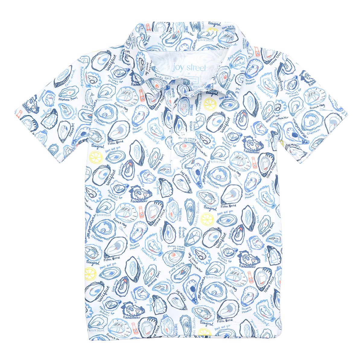 Oysters Boy's Polo Shirt | Joy Street Kids