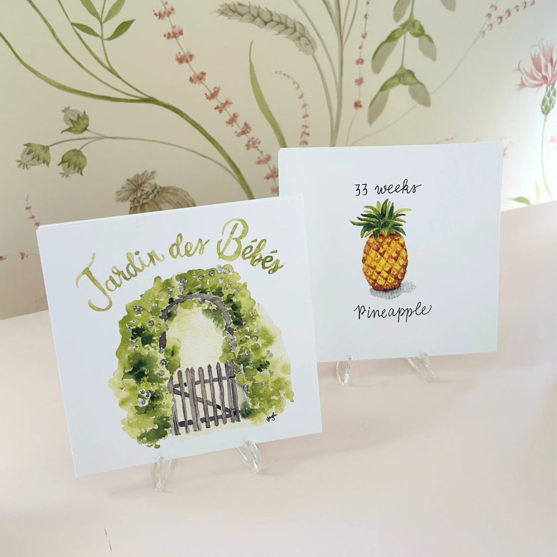 Jardin des Bébés Pregnancy Growth Cards