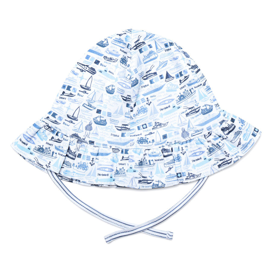 Boats Baby Sun Hat