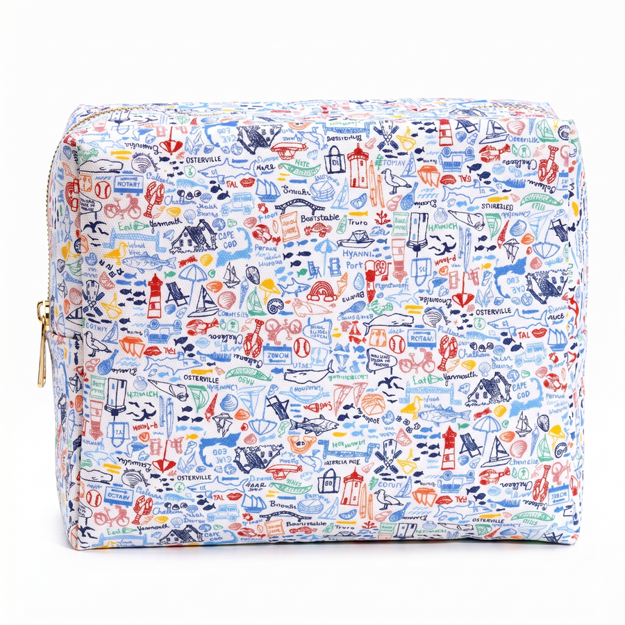 Cape Cod Large Travel Pouch