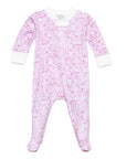 New York City Pink Zip Onesie Joy Street