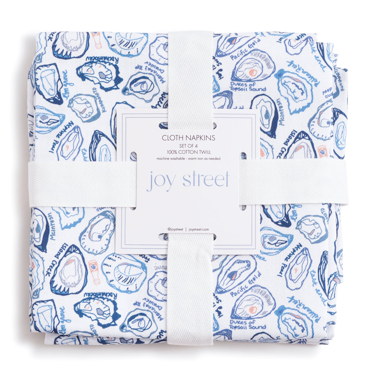 Oysters Napkin Set of 4