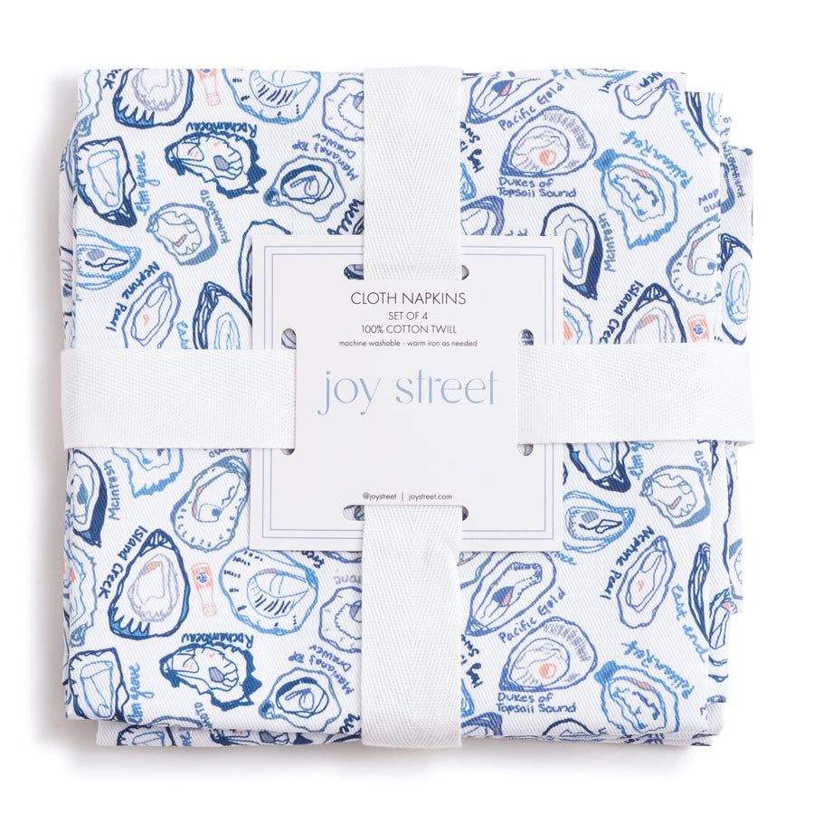 Oysters Napkin Set of 4