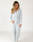 Après Ski Women’s Button Front Pajama Set