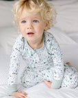 Joy Street Après Ski Two Piece Kids Henley Pajamas
