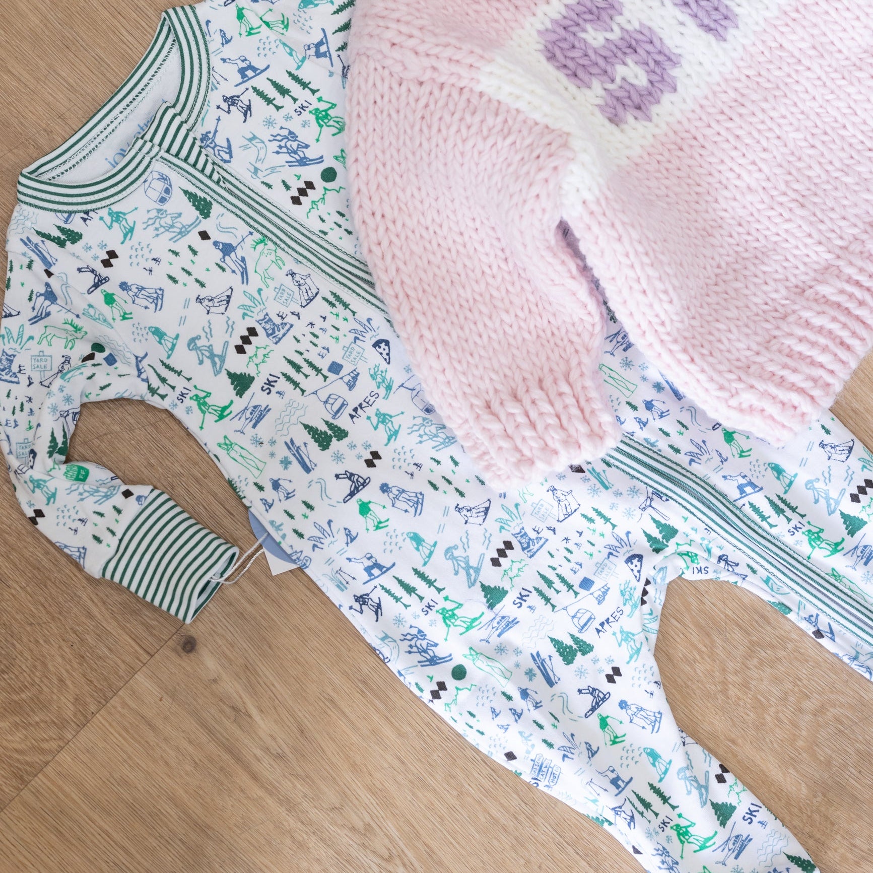 Joy Street Après Ski Zip Baby Onesie