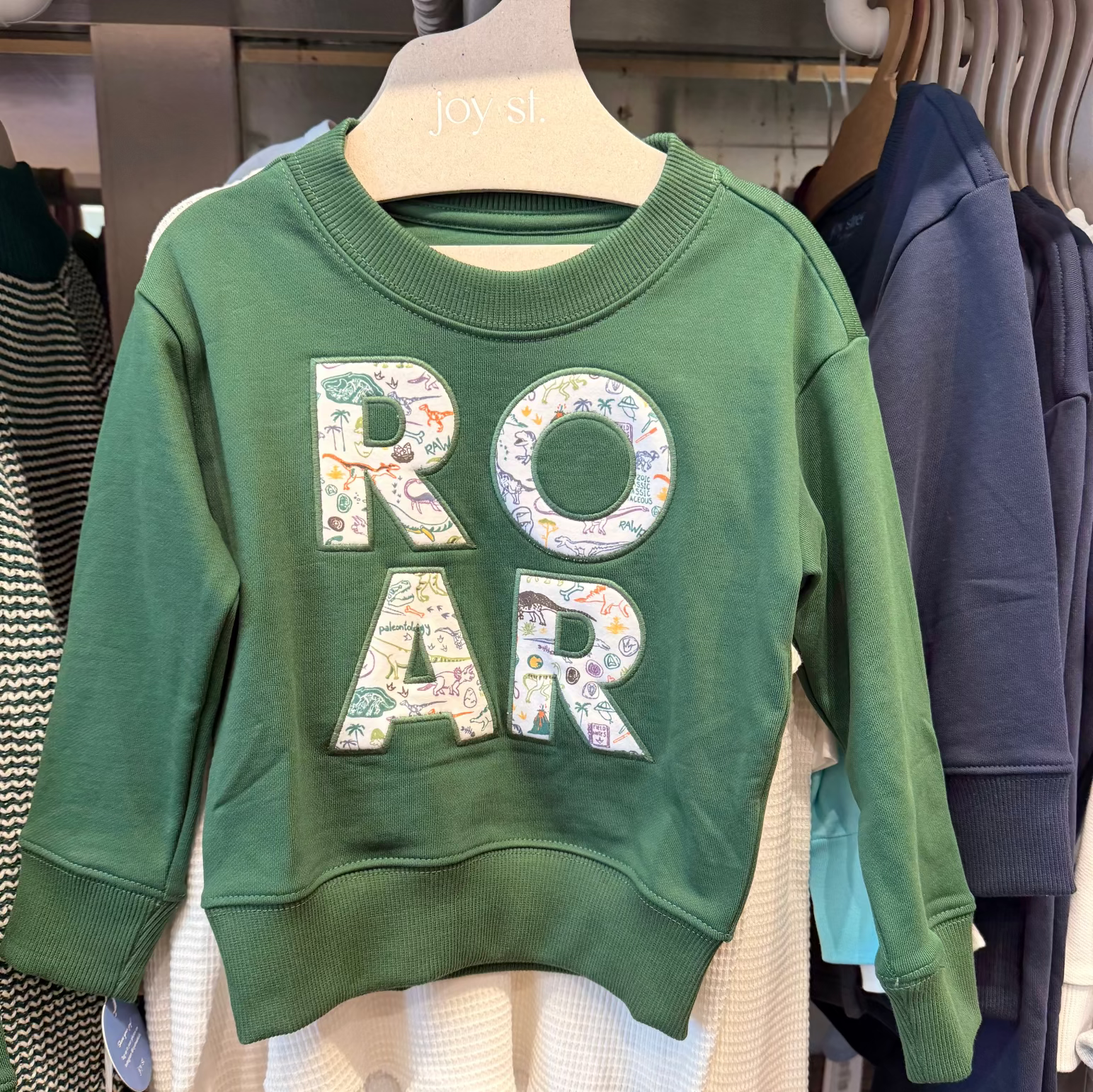 Joy Street Dino Roar crewneck 