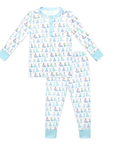 Holiday Harbor Two Piece Henley Pajamas