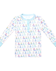 Holiday Harbor Two Piece Henley Pajamas