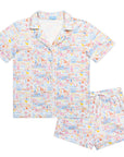 Nashville Women’s Button Front Short Pajama Set