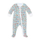 Joy Street Oh Christmas Tree Zip BAby Onesie