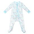 Holiday Harbor Zip Baby Onesie