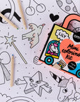 Mini Pocket Coloring Unicorns