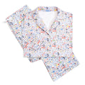 Jersey Shore Women’s Button Front Long Pajama Set