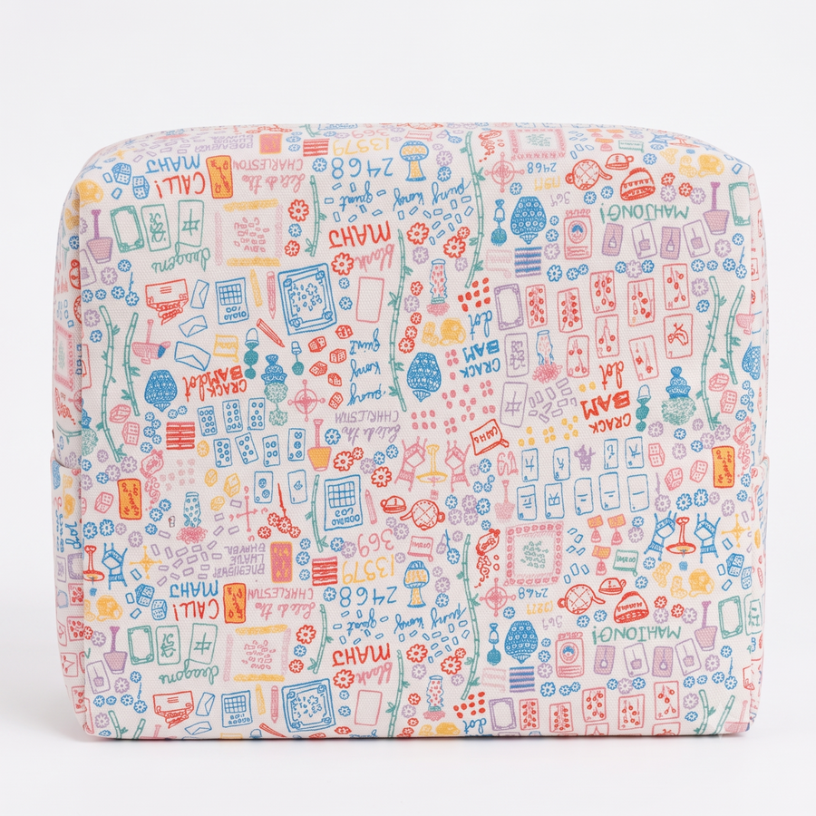 Mahjong Large Travel Pouch