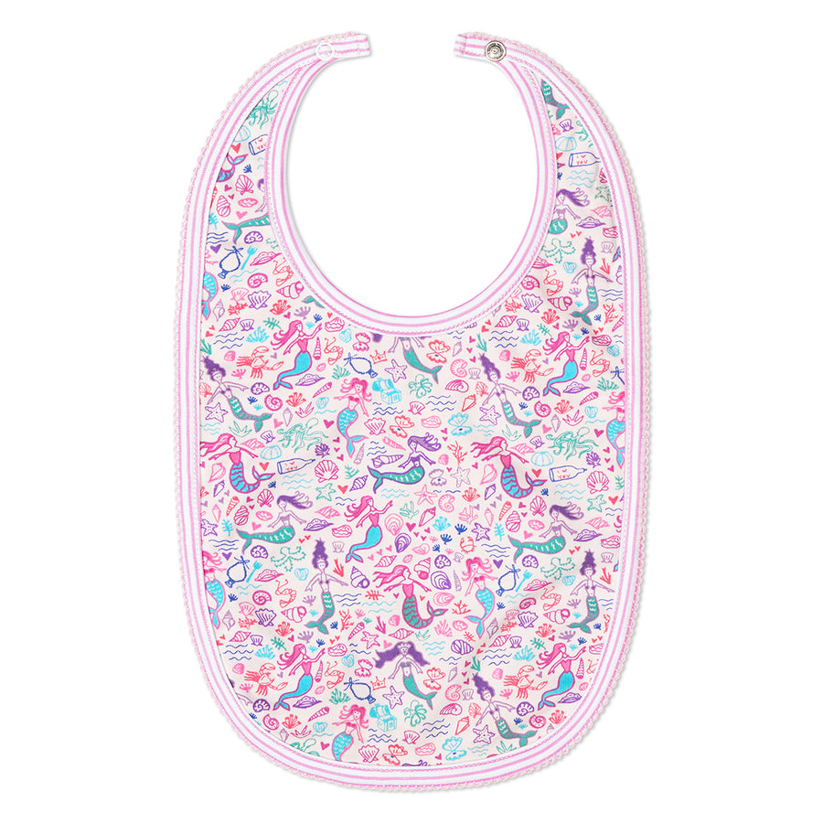 Mermaids Baby Bib