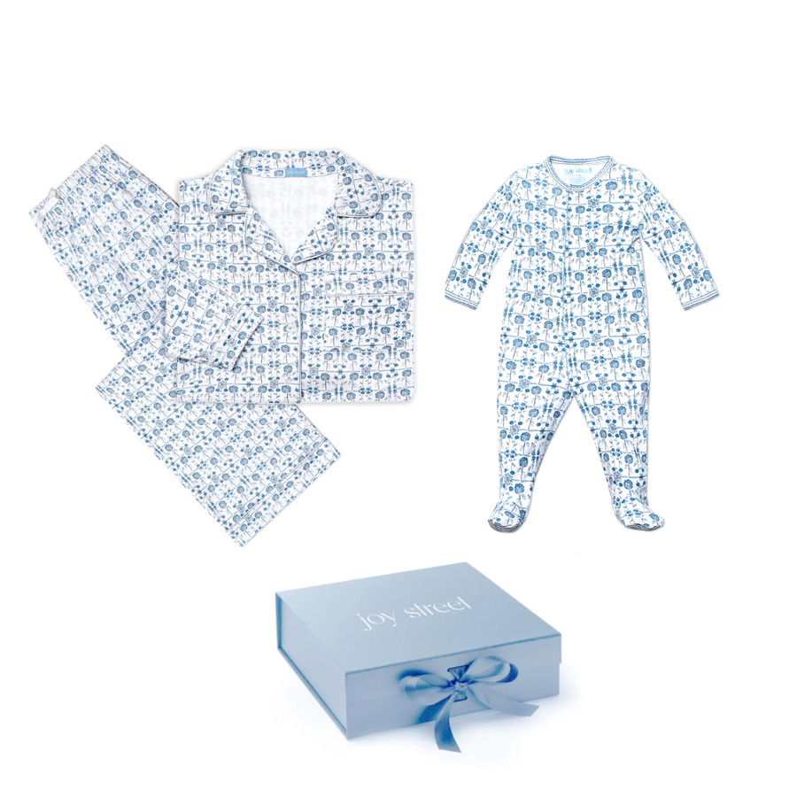 Blue Hydrangeas Mommy & Me Gift Set