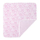 New York City baby blanket, pink