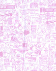 Joy Street Kids New York City print detail, pink