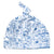 New York City Print Baby Hat, Blue