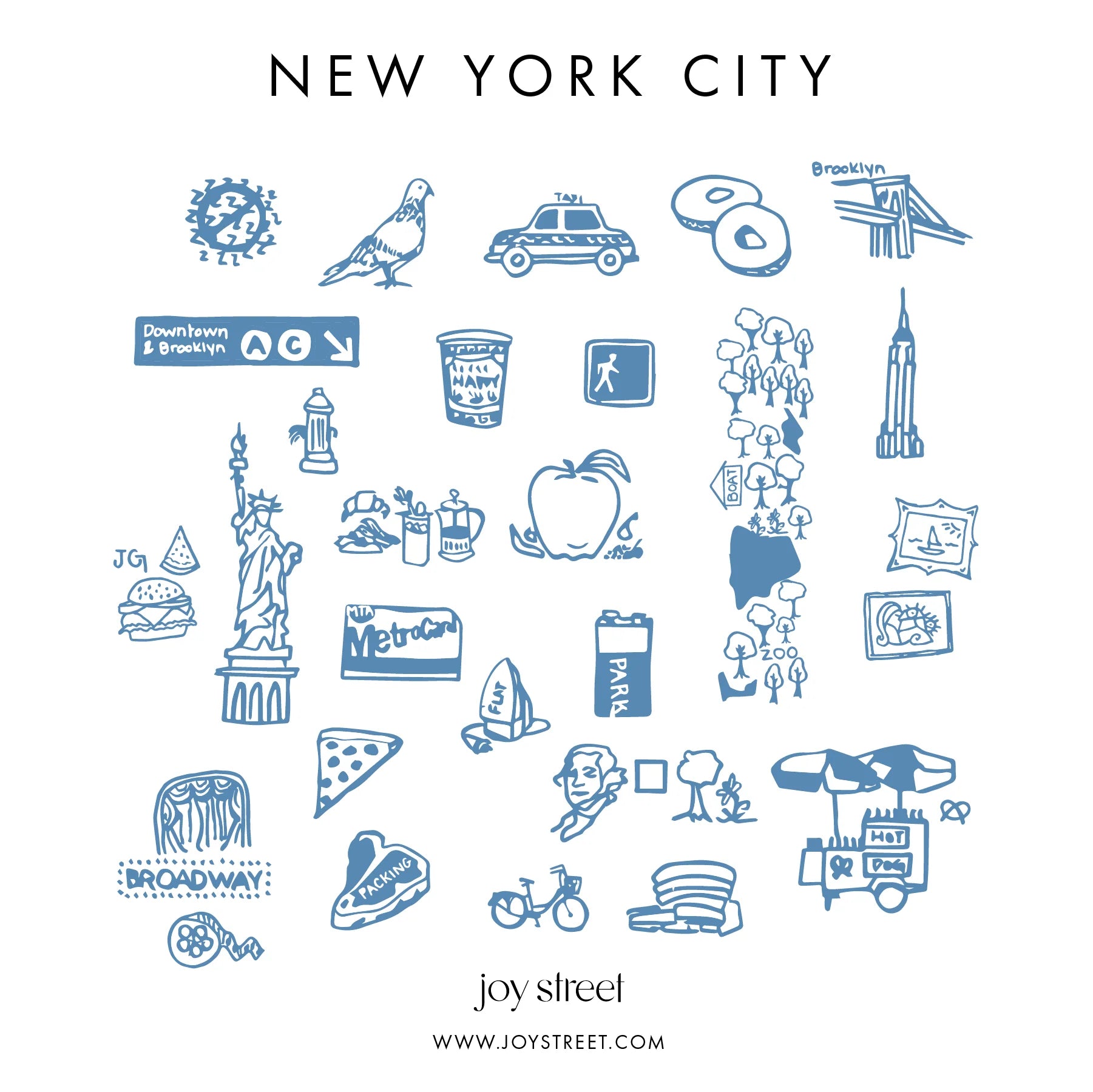 NYC Baby Boy Gift Set