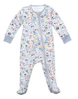 Nantucket Multi Zip Baby Onesie