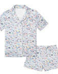 Nantucket Women’s Button Front Short Pajama Set