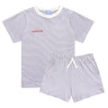 Navy Stripe Summer Kids Camp Set Navy Stripe