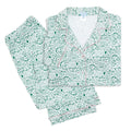 North Pole Christmas Women’s Button Front Pajama Set
