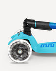 Micro Kickboard Micro Maxi Foldable LED Scooter | Bright Blue