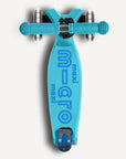 Micro Kickboard Micro Maxi Foldable LED Scooter | Bright Blue