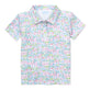 Joy Street Kids Palm Beach print kids polo, multi