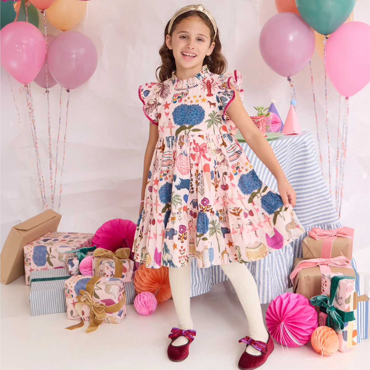 Pink Chicken Girls Jennifer Dress